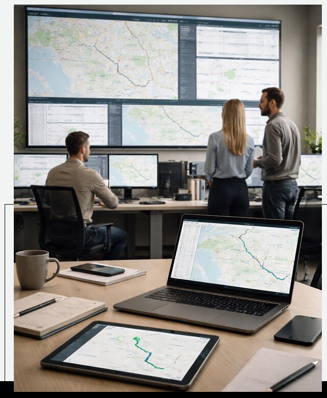 Трекинг грузов и Fleet Management, мониторинг автопарка в Таганроге